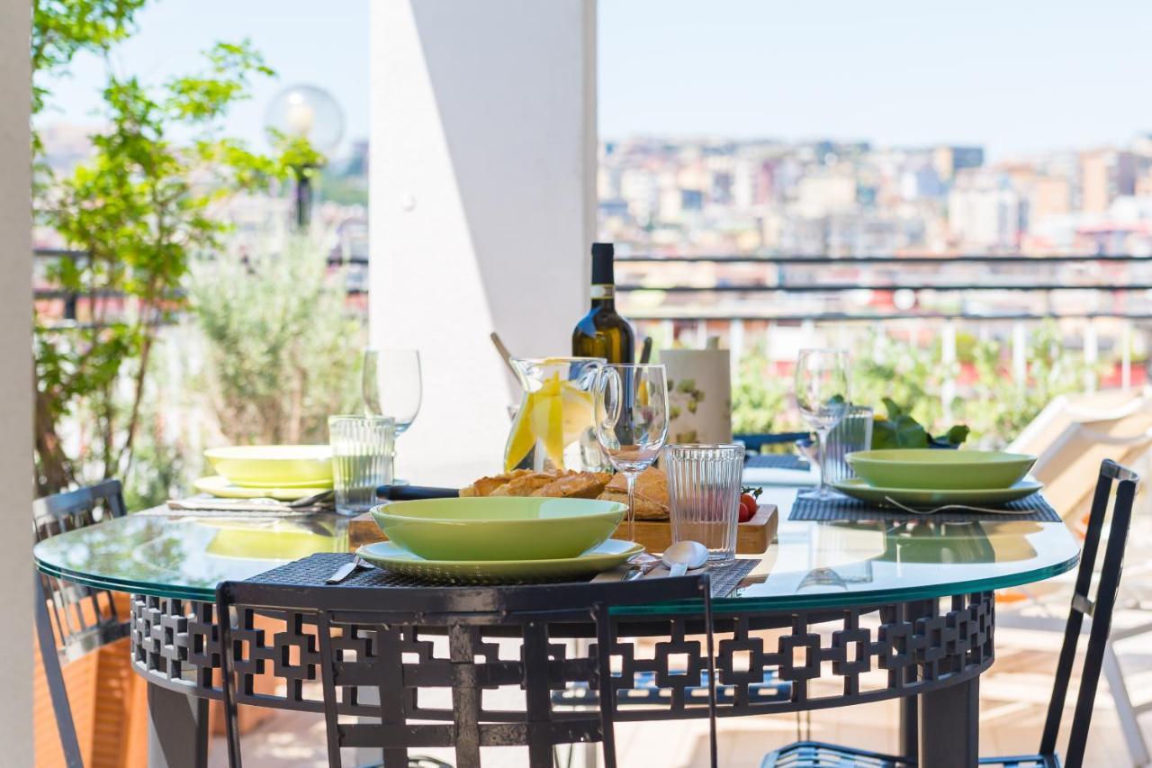 N'Attic A Vomero Penthouse Terrace By Napoliapartments Exterior photo